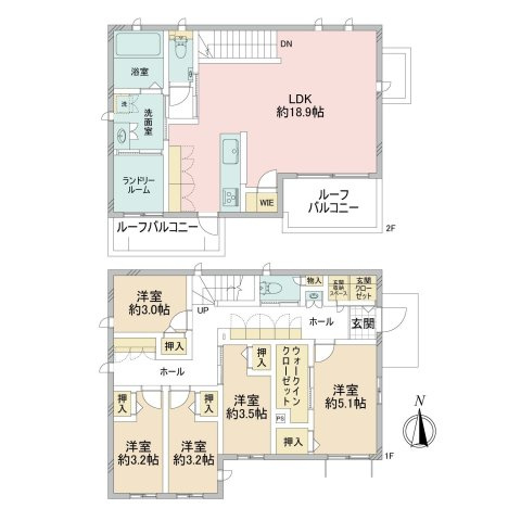戸建 西東京市北町４丁目の間取り