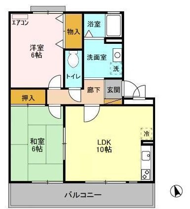 ミルフィーユ壱番館の間取り
