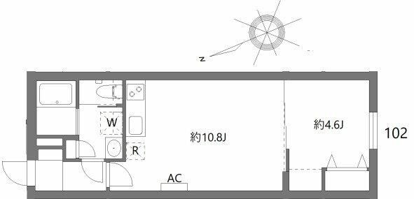 ケリア中板橋の間取り