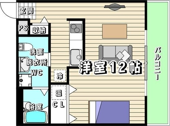 シャンテニエ ※ 事務所・SOHO利用可の間取り