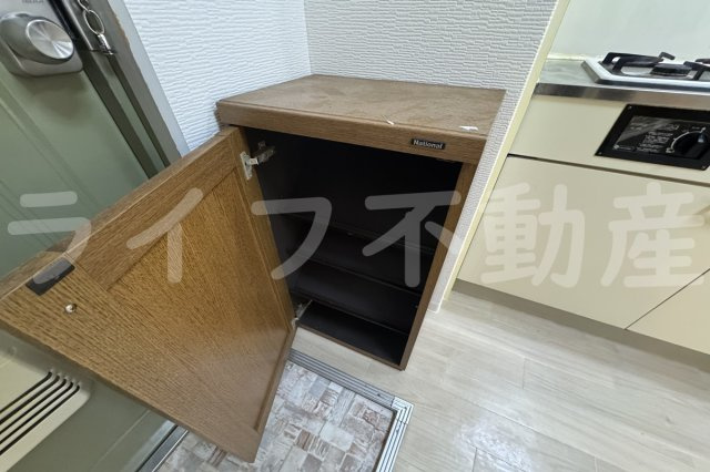 アスカハイツの収納|大きなスペースがあり、収納には困りません
