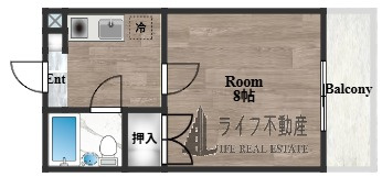 アスカハイツの間取り