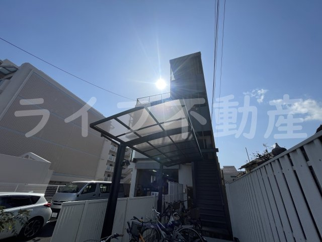 アスカハイツの外観|外観は落ち着いています