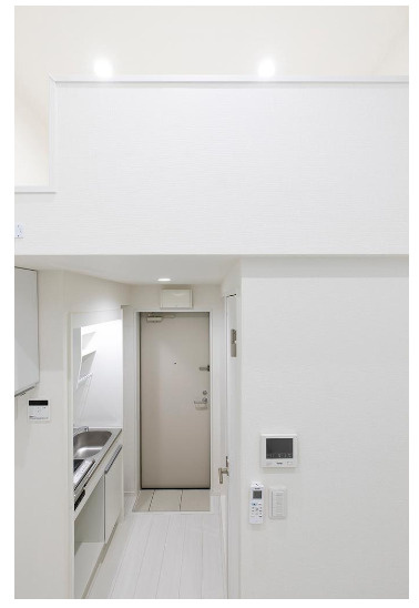 新宿区原町３丁目のアパートのセキュリティ