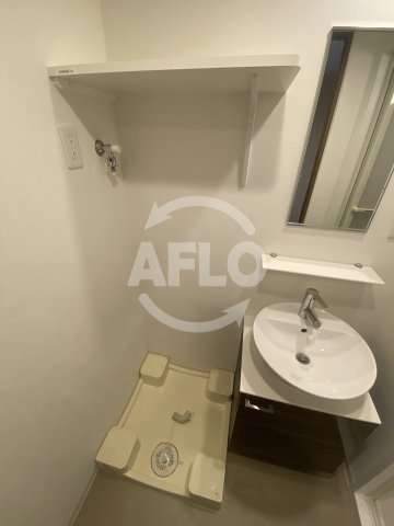 エスリード大阪CENTRAL AVENUEの洗面所|エスリード大阪CENTRAL AVENUE　室内洗濯機置き場