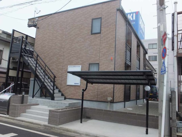 レオネクストハイツ　ヤシマの外観|外はこのようになっています
