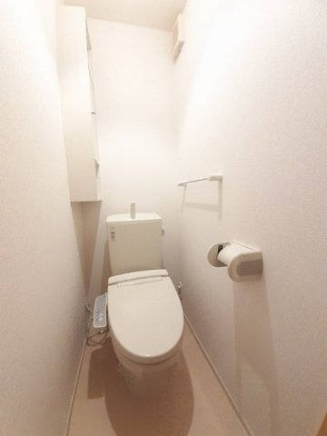 シャンブル湘南Ⅱのトイレ|トイレもきれいです
