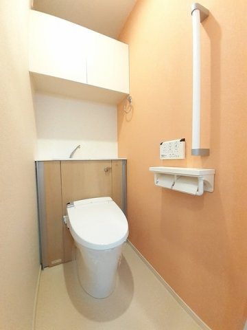 マイリーのトイレ|ゆったりとした空間のトイレです