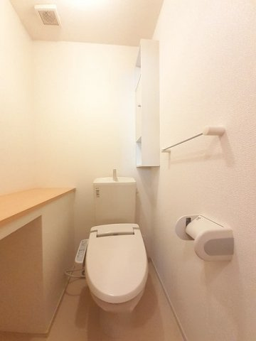 グリーンビュウのトイレ|ゆったりとした空間のトイレです