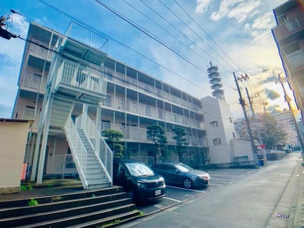 若尾山ハイツの外観|きれいな外観です