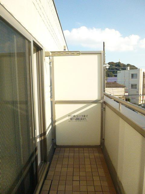 モアナ湘南のバルコニー|開放的で明るい空間を演出してくれるバルコニーです