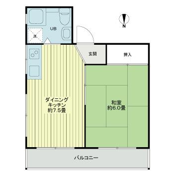江ノ島シーサイドマンションの間取り