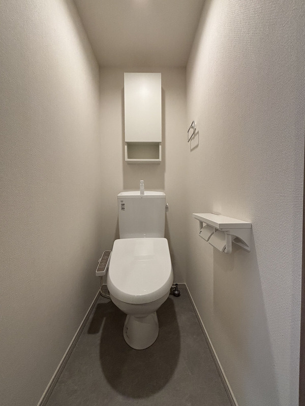 リブリ・アウルのトイレ|落ち着いた色調のトイレです