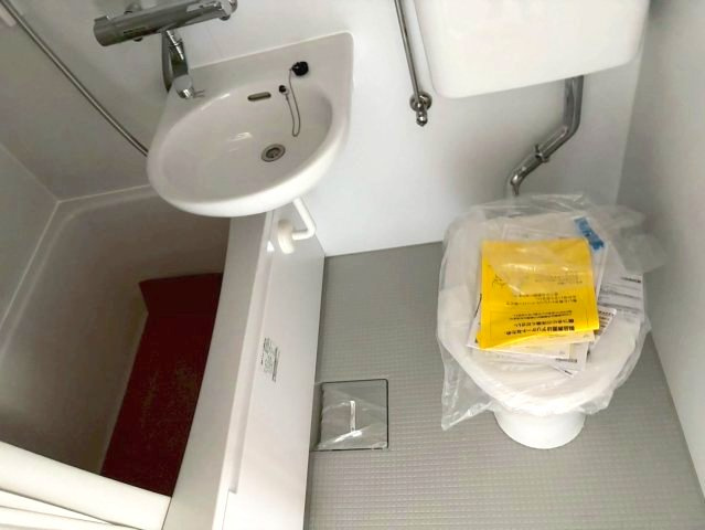 高田ハウスのトイレ|落ち着いたトイレです