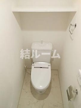 豊島区北大塚３丁目の賃貸マンションのトイレ
