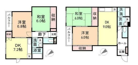 【間取り】 | サンネクスト定塚