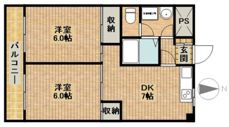 【間取り】 | 黒川マンション