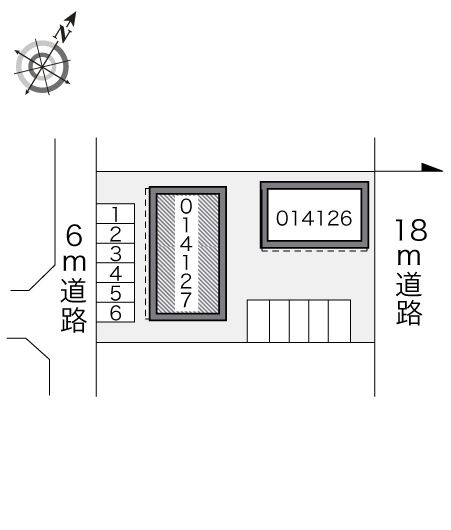 レオパレスおゆみ野Ｂ棟のその他共用部分
