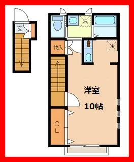 【間取り】 | シルクコートＢ