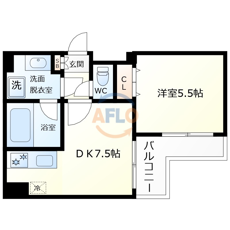 グランジュテ住吉の間取り|グランジュテ住吉　間取り
