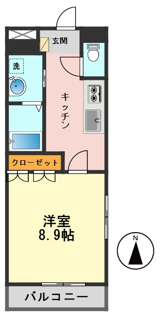 エバーグリーン春江の間取り