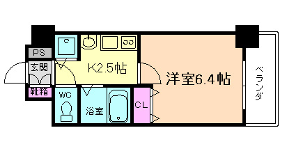 【間取り】 | プレサンス淀リーヴァ