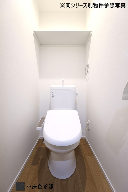 Cherim竹下3のトイレ|清潔感のあるトイレです。
