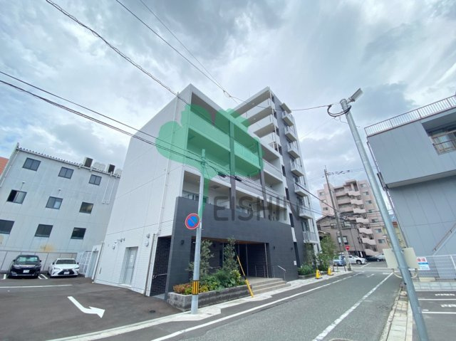フラッツ東比恵の外観|完成予定の外観写真です。