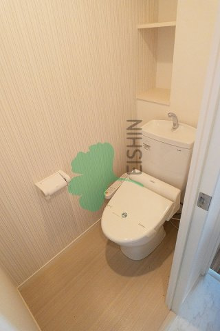 アルティメゾン博多のトイレ|清潔感のあるトイレです。