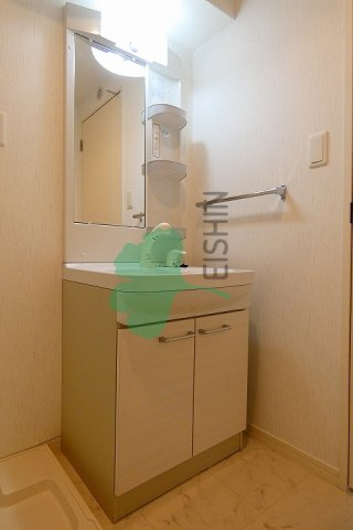 アルティメゾン博多の洗面所|シンプルで使いやすい洗面台です！