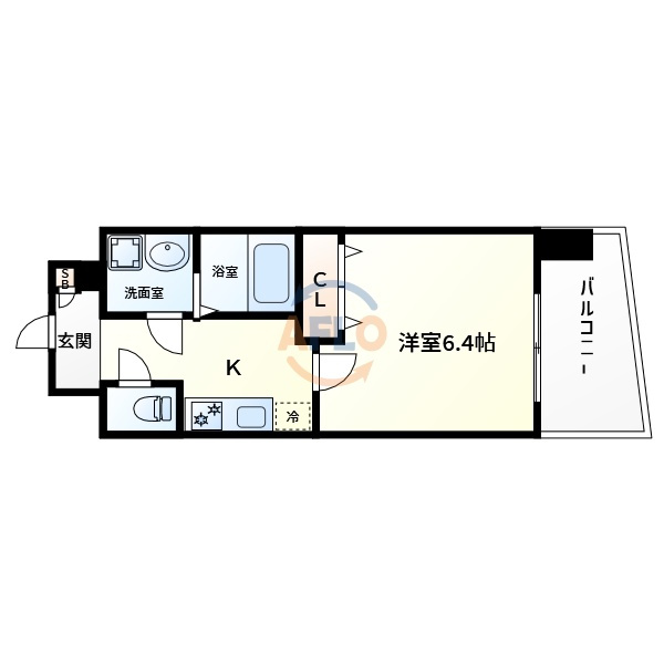 Luxe田辺の間取り|Luxe田辺　間取り