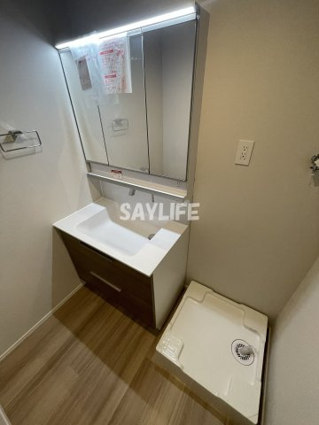 ブルーメ夙川の洗面所