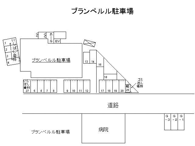 ブランペルルの区画図
