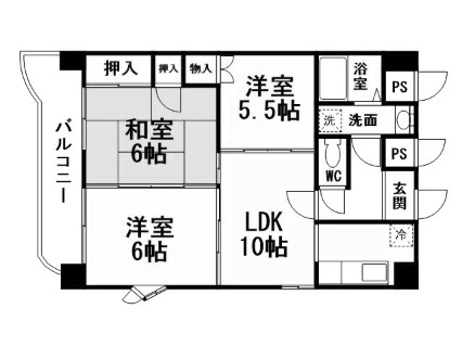 ブランペルルの間取り