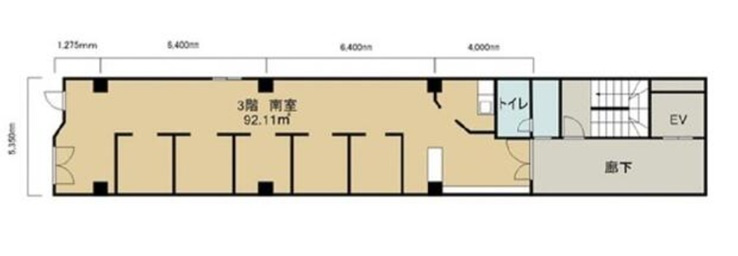みのや四条ビルの間取り