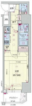 【間取り】 | プレサンス上町台リベルテ