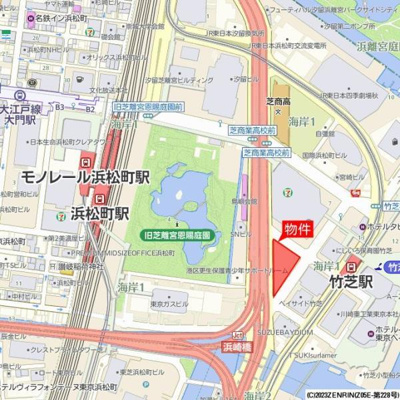 【地図】 | Ｂｒｉｌｌｉａ　Ｔｏｗｅｒ　浜離宮
