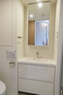 【洗面所】 | パークアクシス南青山七丁目 | ※写真は同タイプ住戸です。