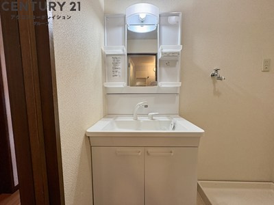 独立洗面化粧台付き