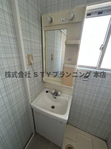 仲介手数料0円！パークサイドなかしまの独立洗面台