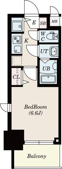 S-RESIDENCE上前津駅前の間取り