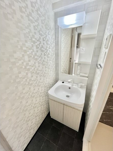 S-RESIDENCE上前津駅前の洗面所