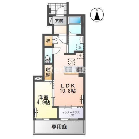 南屋敷。の間取り