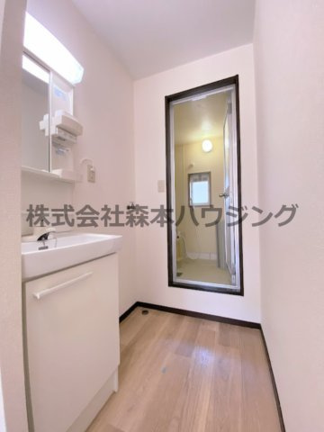 【洗面所】 | 　ハイツ千鶴1 | 使いやすい洗面所です