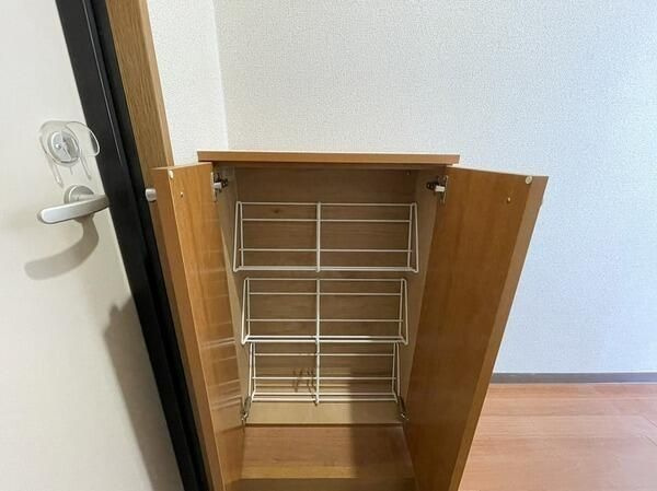 シューエックスビルの収納|シューズボックス