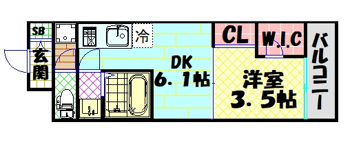 【間取り】 | Dimora難波