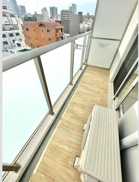 エスリード大須デュオのバルコニー