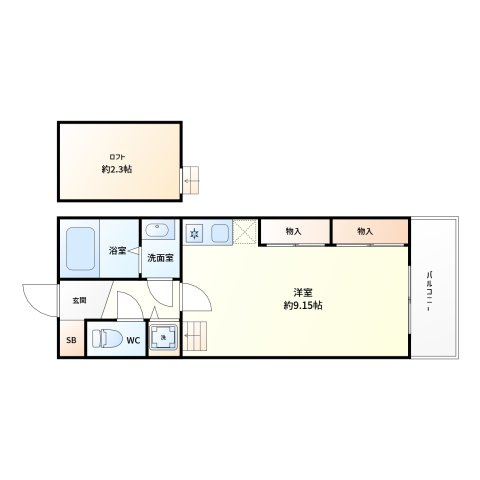 フォレステージュ江坂垂水町の間取り|フォレステージュ江坂垂水町　間取り