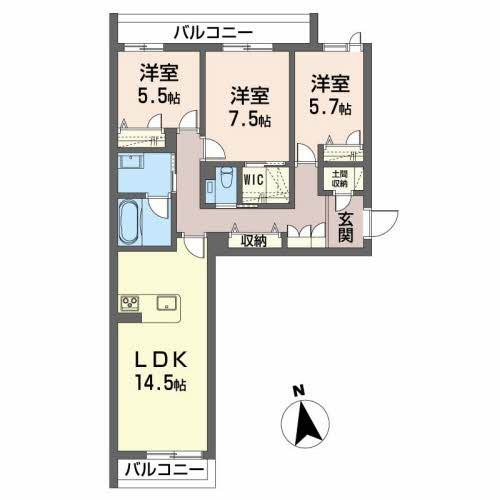 プレミアス【BELS認証】の間取り