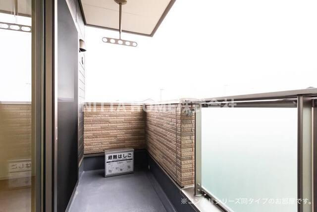 ポルトキアーロのバルコニー|【イメージ写真】角部屋＊２面バルコニーのお部屋です★